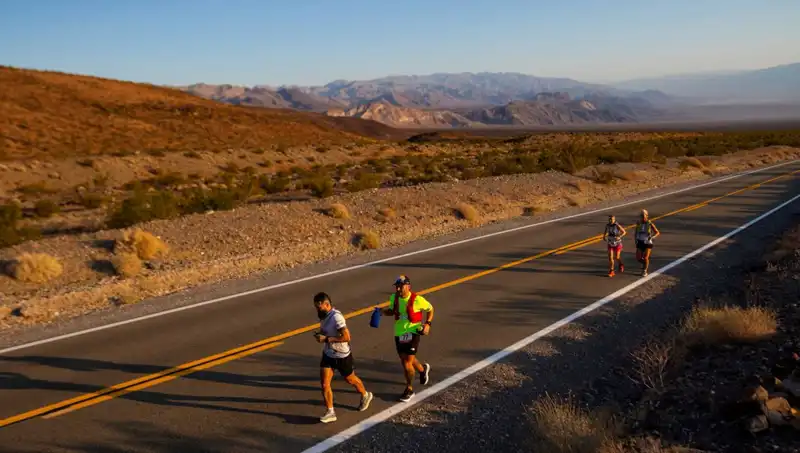 Ölüm Vadisi Kendini Geliştirmek İsteyenler İçin "Dünyanın En Zor" Maratonuna Ev Sahipliği Yapıyor