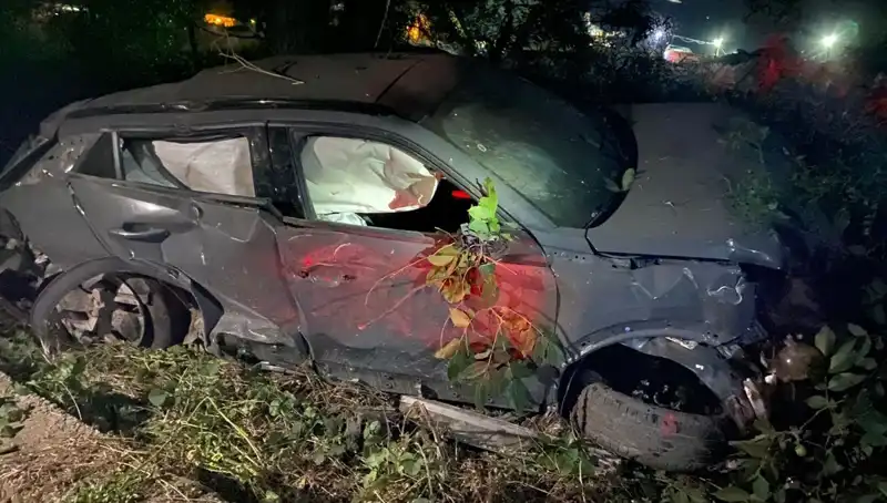 Alkollü Sürücünün Takla Attığı Kaza: Araç Hurdaya Döndü!
