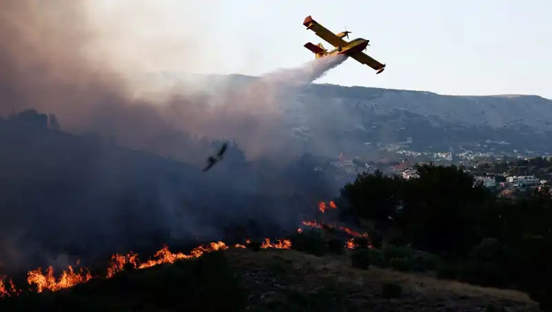 Sakız Adası'ndaki Orman Yangını Sonunda Kontrol Altında: Detaylar Burada!
