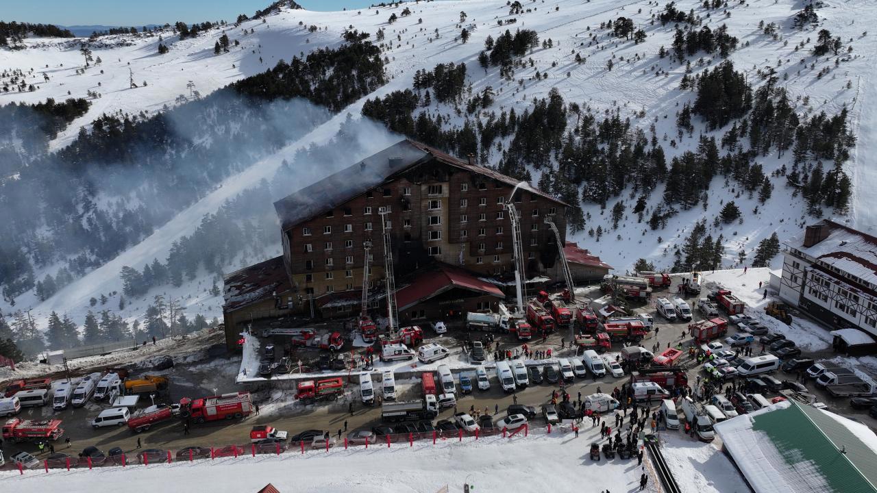 Kartalkaya'daki Otel Yangınında 6 Zanlı daha Tutuklandı