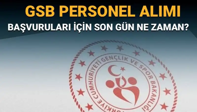 Gençlik ve Spor Bakanlığı Personel Alımında Son Başvuru Tarihi Açıklandı