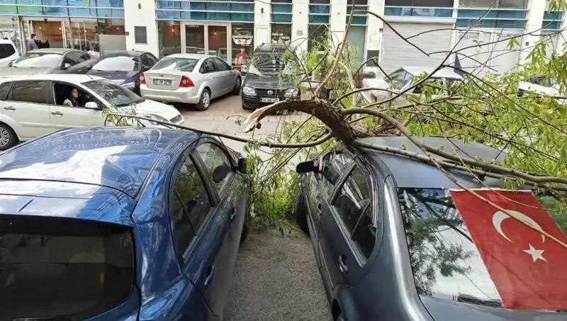 Güçlü Fırtına Kayseri’yi Vurdu: Şehirde Yaşanan Zararlar ve Önlemler