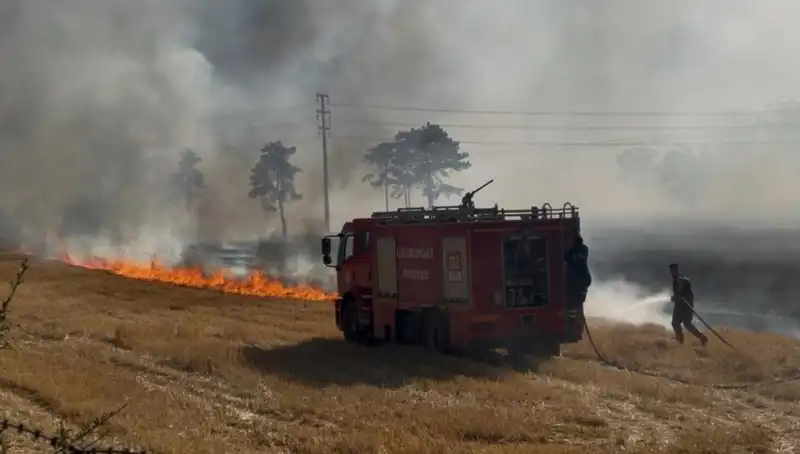 Kırklareli’nde Korkutan Anız Yangını: Yangın Kontrol Altına Alındı mı?