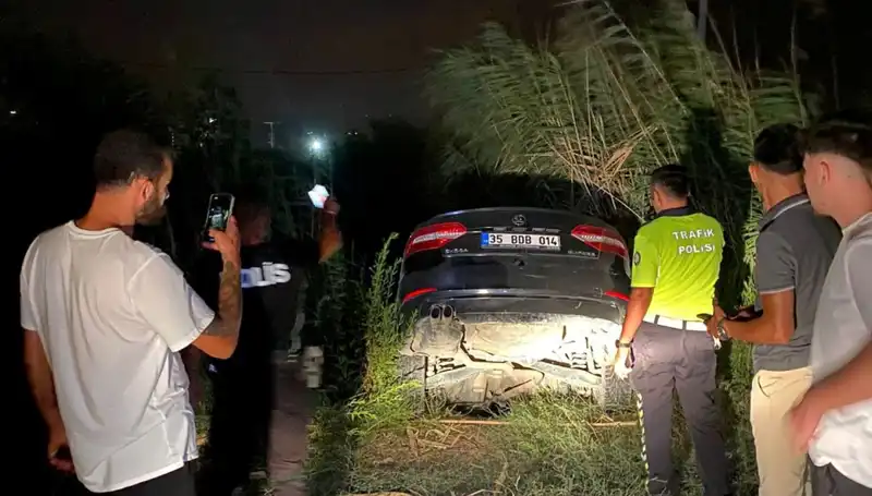 Trafik Magandası Dur İhtarı Sonrası Kaçarken Dere Yatağına Düştü