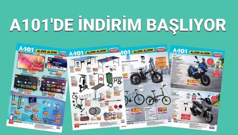 A101 12 Haziran Aktüel Kataloğu Ürünleriyle Alışveriş Keyfini Artırıyor!