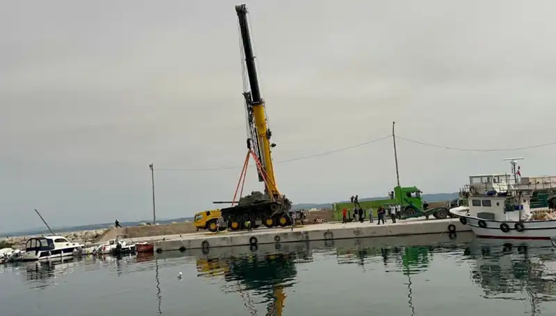 Saros Körfezi'nde Tarihi Bir Gelişme: Tank Batırılıyor!