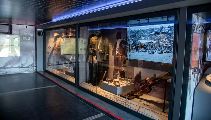 Çanakkale Savaşları Mobil Müzesi Karadağ'da Ziyaretçileri Bekliyor