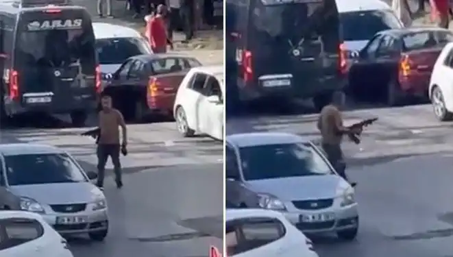Başakşehir'de Pompalı Tüfekle Sokakları Geri Kapatma Krizi Yaşandı