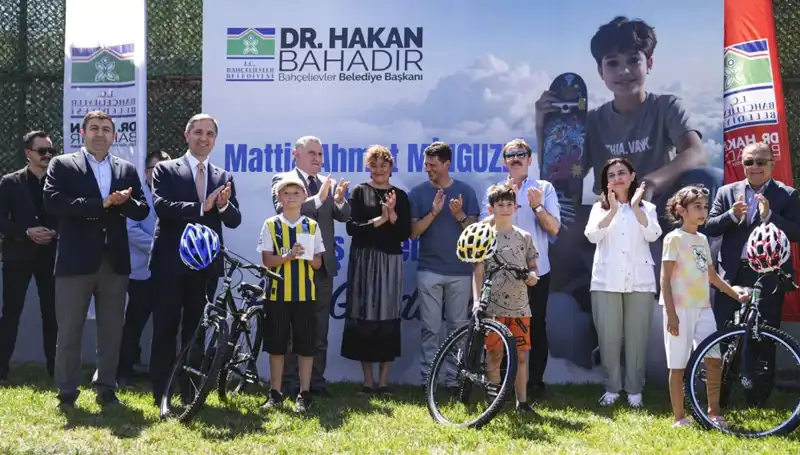 Bahçelievler’de Gençler İçin Yeni Bir Rüya: Mattia Ahmet Minguzzi Skate Parkı Açıldı