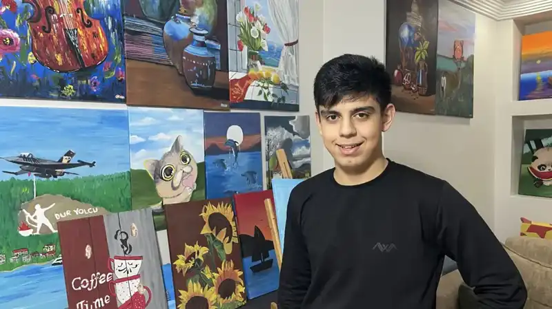 Otizmli Çocuk Ressam Okan’ın Engelsiz Yolu: Sanatla Hayata Bağlanmak