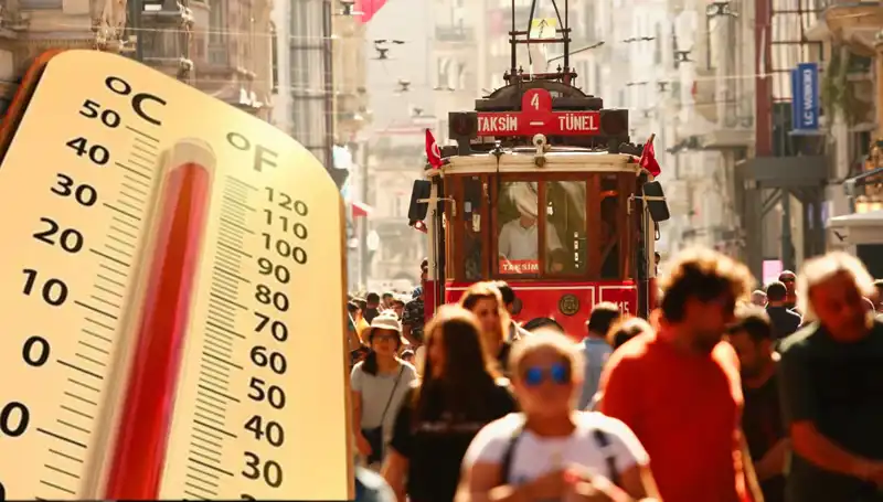 İstanbul'u Etkisi Altına Alan Hava Sıcaklıkları ve Pazar Günü Yağmur Beklentisi