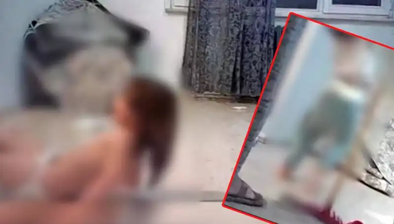 4 Yaşındaki Çocuğa Şiddet: Çekpasla Vurdu ve Tokat Attı!