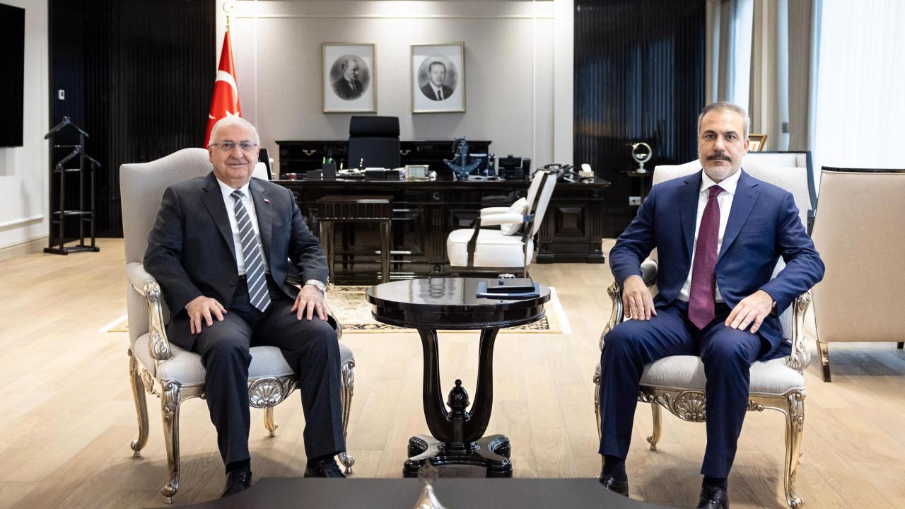 İçişleri Bakanı Güler ve Milli İstihbarat Teşkilatı Başkanı Fidan görüştü
