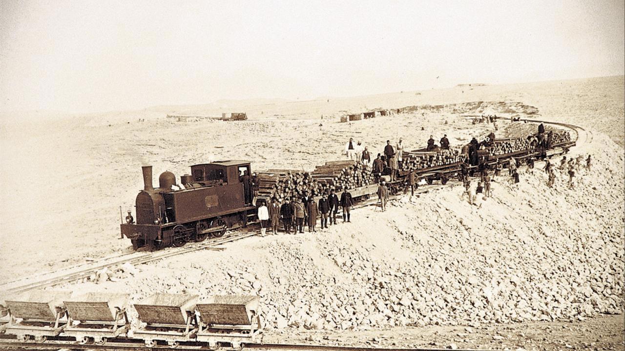 Suriye'de Osmanlı mirası Hicaz Demir Yolu'nun Restorasyon Çalışmaları Devam Ediyor