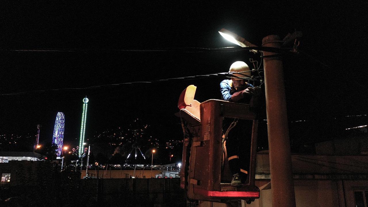 Elektrik Çalışanları Yılbaşında da Görevlerinin Başındaydı