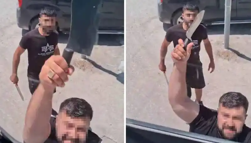 Yol verme tartışmasında kanlı dehşet: Sürücüler arasında çatışma