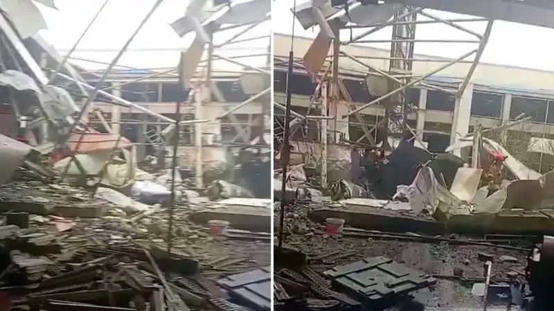 Fabrikada Buhar Kazanı Patladı, Olay Yerinde Kaos Hakim Oldu!