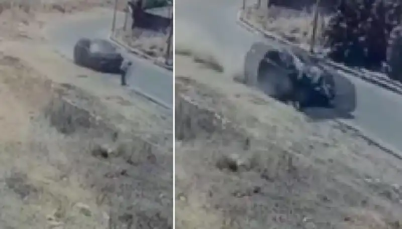 15 Yaşındaki Sürücünün Cipi Yaya Kazasında Hayat Alma Anı Şok Etti