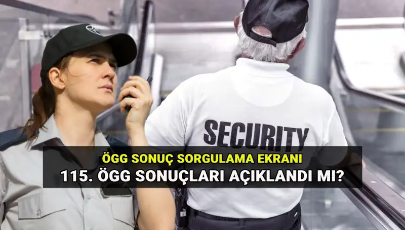 ÖGG Sonuçları Açıklandı! EGM 115. Dönem Sınav Sonuçları Sorgulama İşlemleri