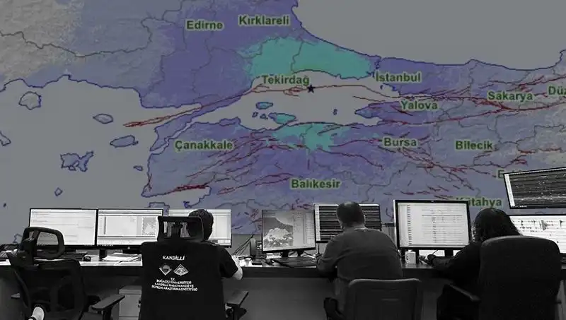 Kandilli Rasathanesi’nin Deprem Raporu: Denizde 8, Karada 5 Şiddetinde Sarsıntı