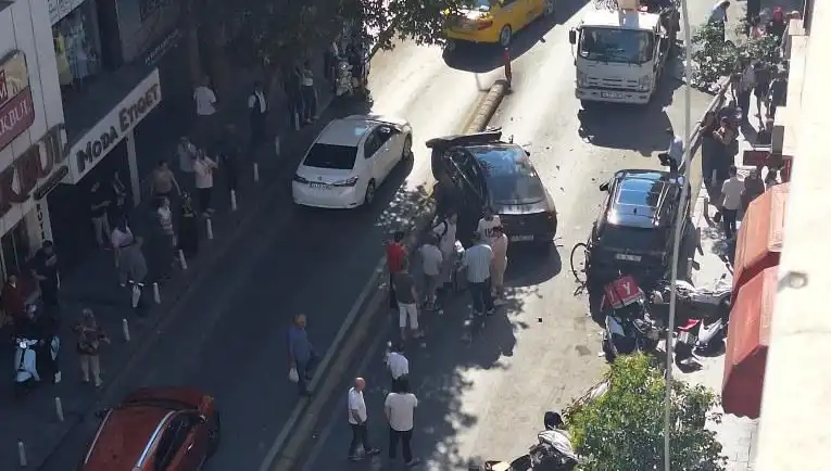 İranlı Sürücü, Ankara'da Sıra Dışı Bir Kazaya İmza Attı