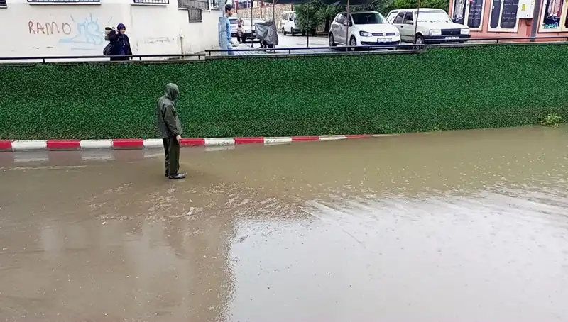 Aydın’da Sağanak Yağış Alt Geçidi Sular Altında Bıraktı