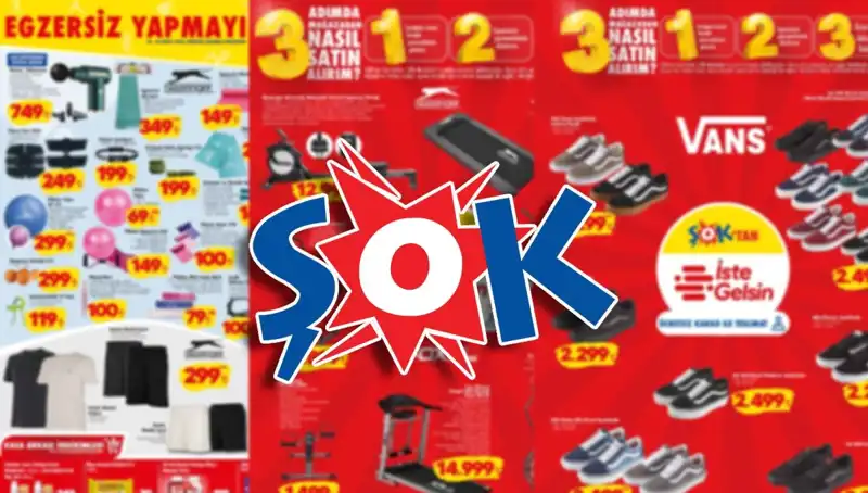 ŞOK Marketler'de Spor Malzemeleri Şıklığı: 3-6 Mayıs Aktüel Kataloğu!