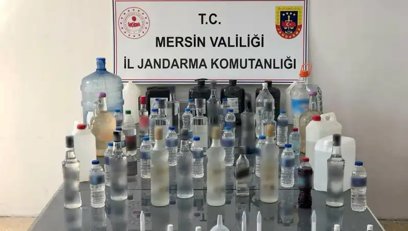 Sahte İçki Üreticilerine Büyük Baskın: Yüzlerce Litrelik Ele Geçirildi