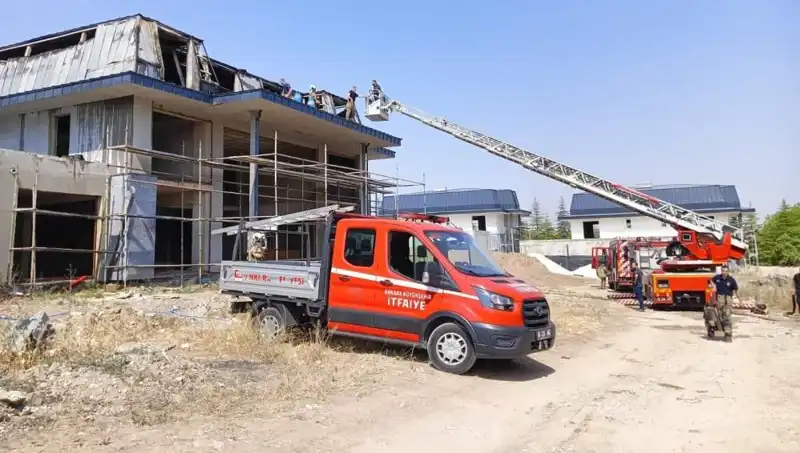 Ankara Gölbaşı'nda Villa Alanında Korkutan Yangın: Neler Oldu?