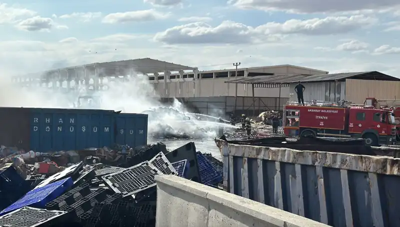 Aksaray'da Geri Dönüşüm Fabrikasında Korkutan Yangın: Olay Yerinden Son Gelişmeler