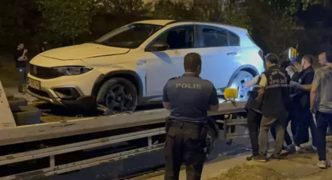 Polisten kaçıyordu! Önce kaza yaptı, sonra canına kıydı