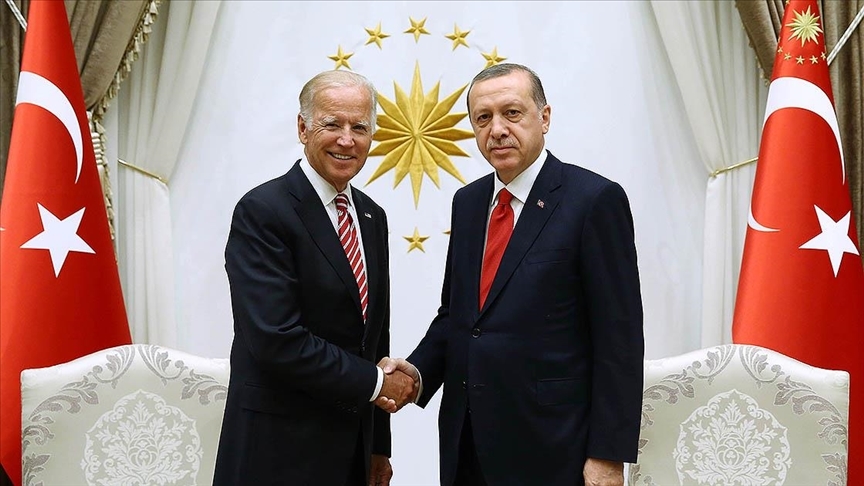 Cumhurbaşkanı Erdoğan Biden ile telefonda görüştü